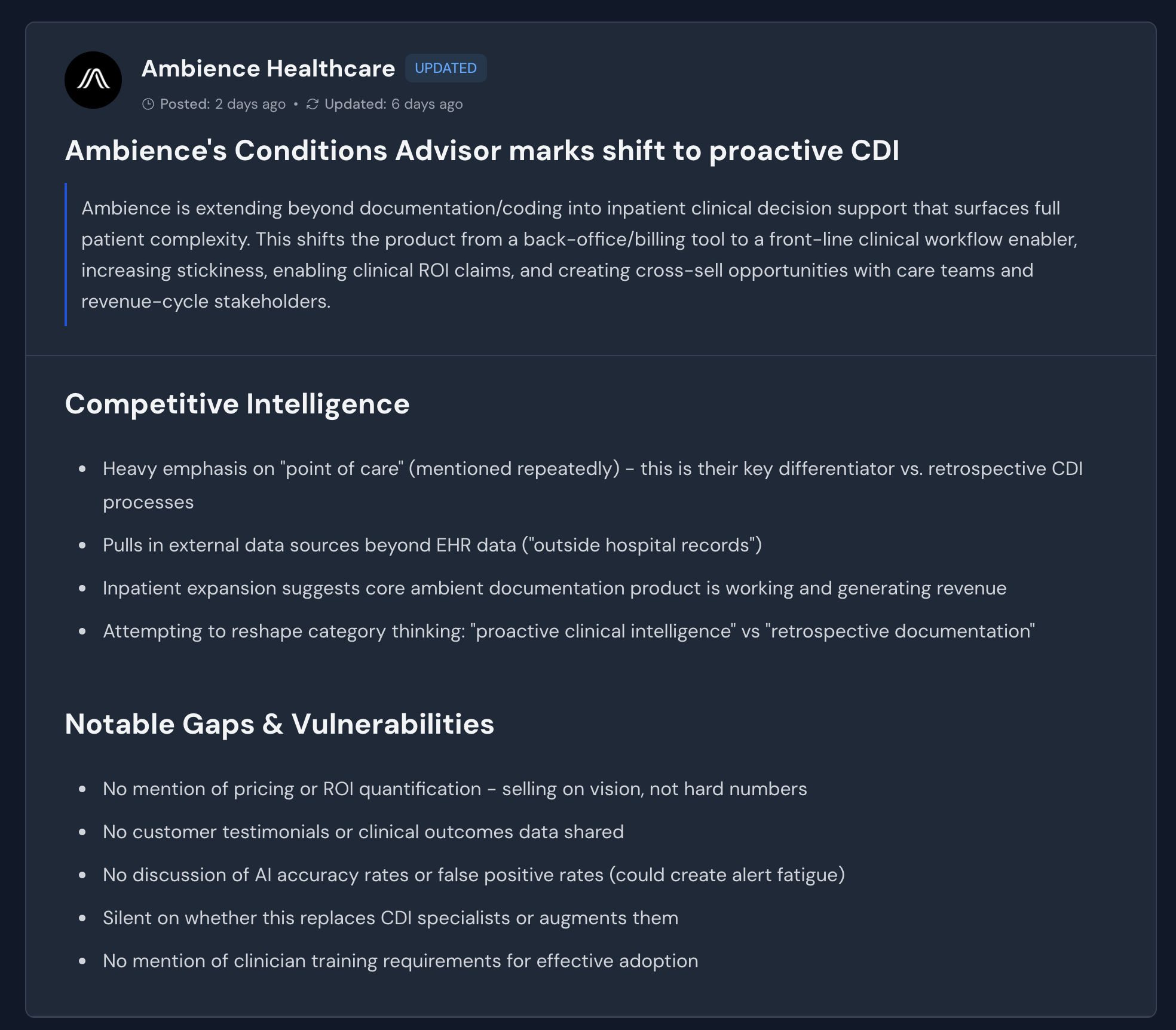 Insights you can act on